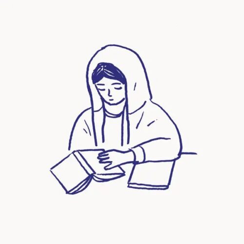 Person reading
