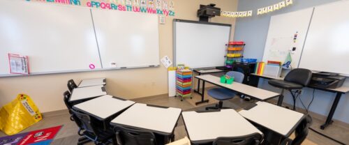 A classroom