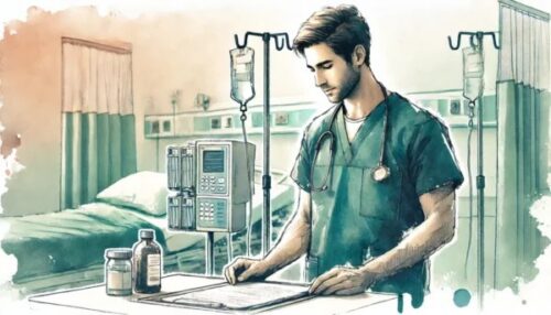 A male nurse